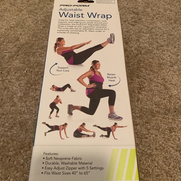 Pro-form Adjustable Waist Wrap 40”-65” - Picture 2 of 2
